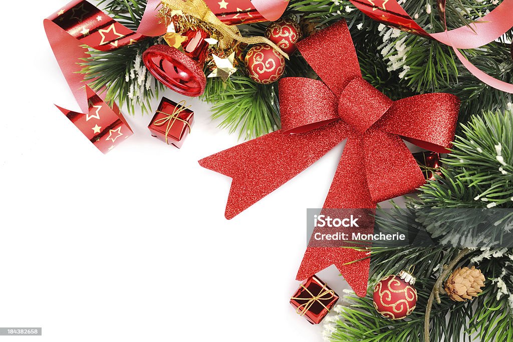 Fundo de Natal de vermelho, verde e ouro - Foto de stock de Azevinho royalty-free