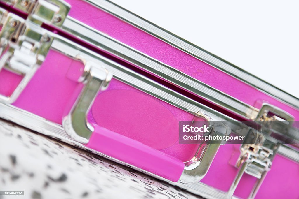 핑크 여행 가방 - 로열티 프리 0명 스톡 사진