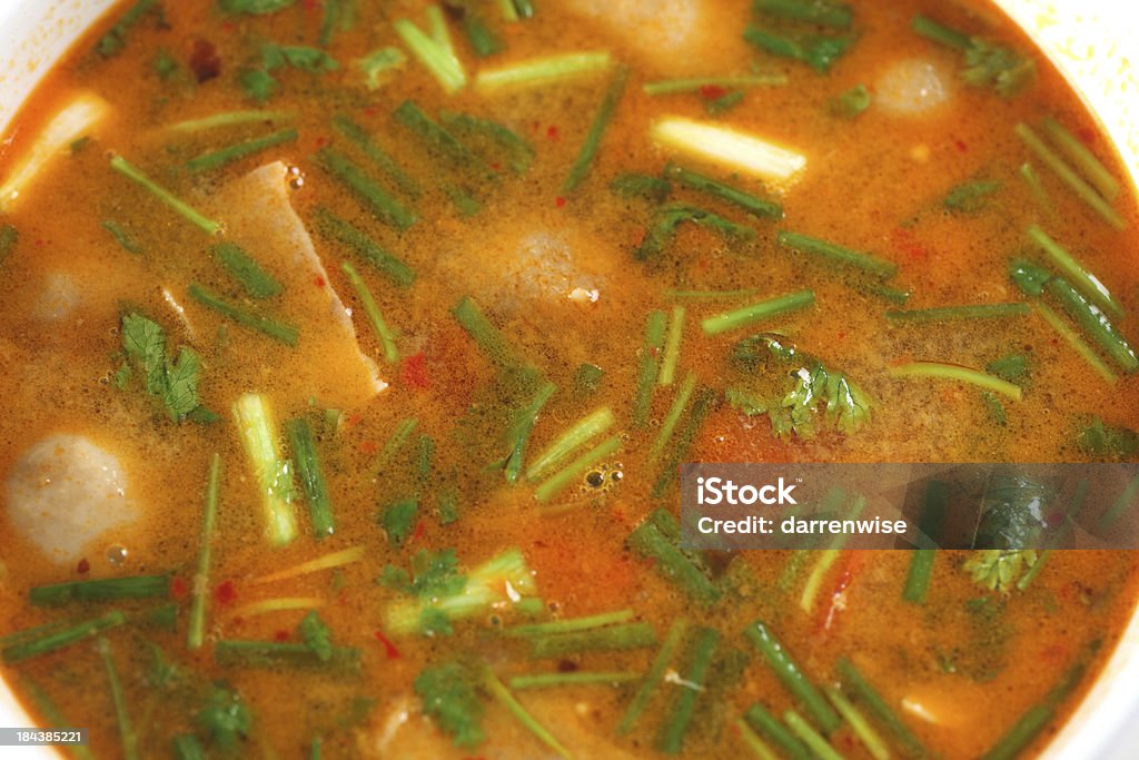 Sopa de tailandés - Foto de stock de Alimento libre de derechos