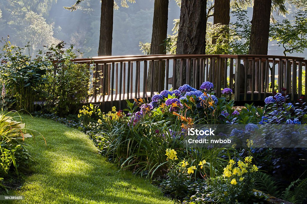 最初の信号の目覚め庭園 - 庭のロイヤリティフリーストックフォト