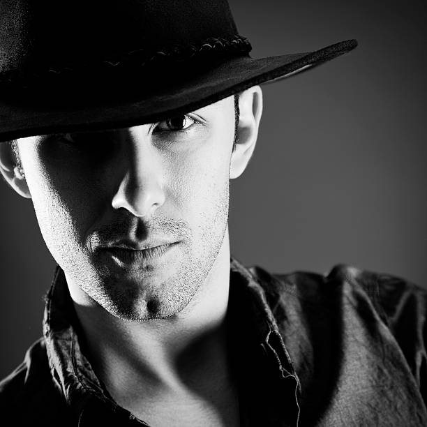 istock Portrait of a cowboy 184385835