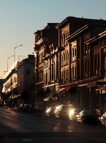 istock Downtown Kingston, Ontario Silhouette 184385994