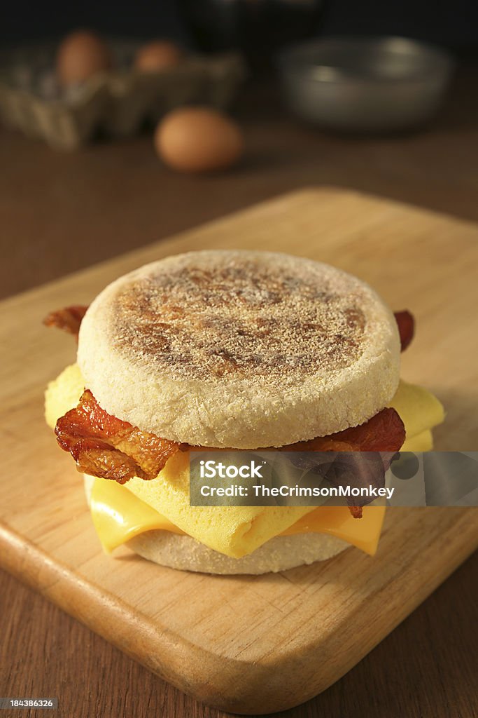 Breakfast Sandwich - Lizenzfrei Sandwich Stock-Foto