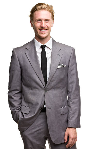istock Happy Smiling Man In Suit 184386341