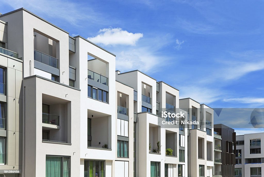 Arquitectura moderna - Foto de stock de Piso - Residencia libre de derechos