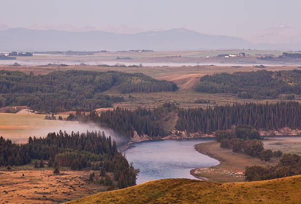 リボンの valley - bow valley ストックフォトと画像