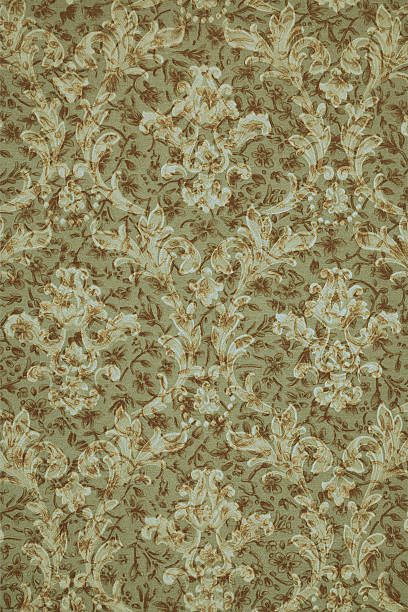 istock Olive Green & Brown Vintage Background 184386954
