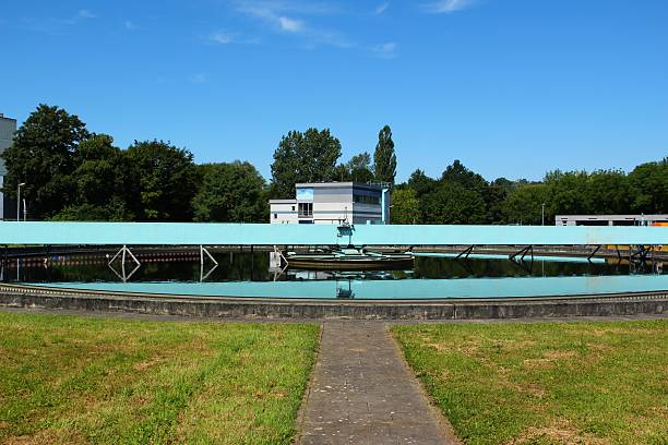 용수 처리 - tsukubai sewage treatment plant water sewer 뉴스 사진 이미지