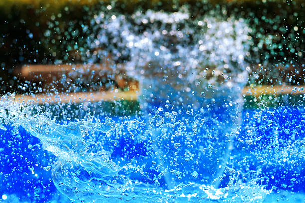 istock Water fountain spraying water 184387739