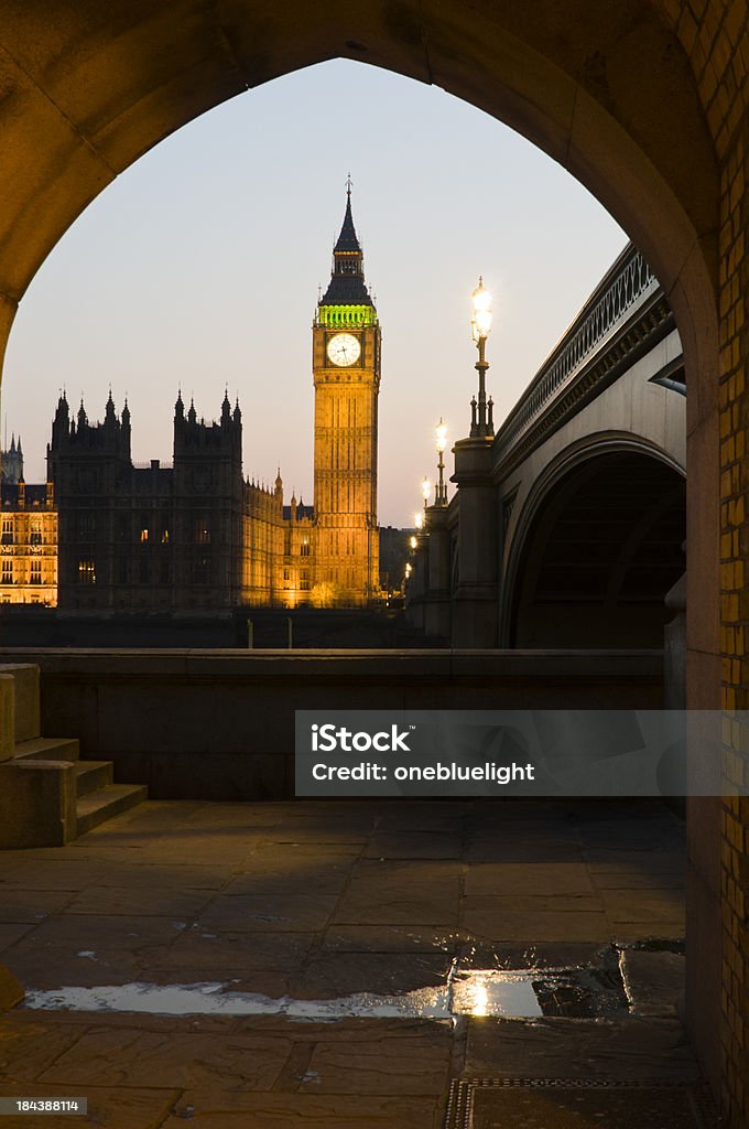 Big Ben por la noche - Foto de stock de Anochecer libre de derechos