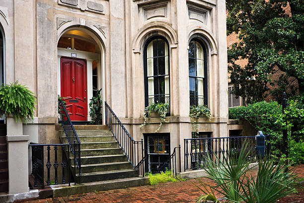 istock Antebellum Home - Savannah, Georgia 184388417