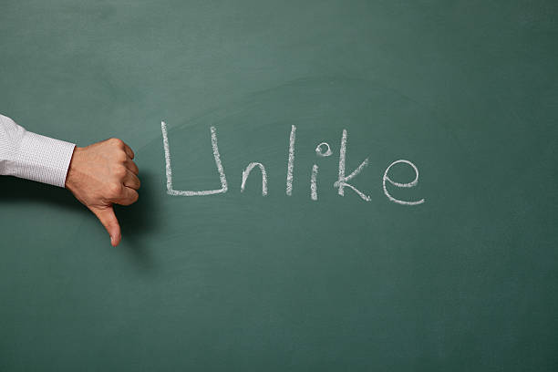 istock Thumbs down for "Unlike" 184388420
