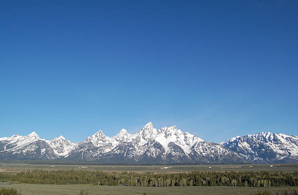 istock Grand Tetons with Abundant Copy Space 184391627