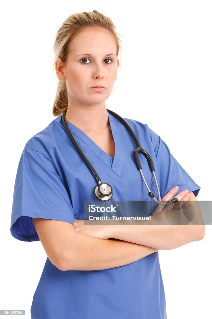 Женский врач или ме�дсестра - Стоковые фото Белый роялти-фри