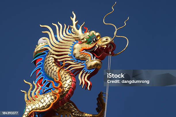 Photo libre de droit de Dragon Dans Le Temple Chinois Xxl banque d'images et plus d'images libres de droit de Dragon chinois - Dragon chinois, Dragon, Chine