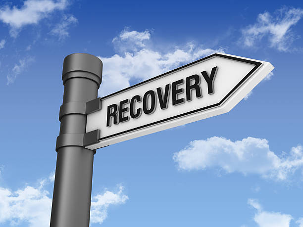 Directional Sign with Recovery Word