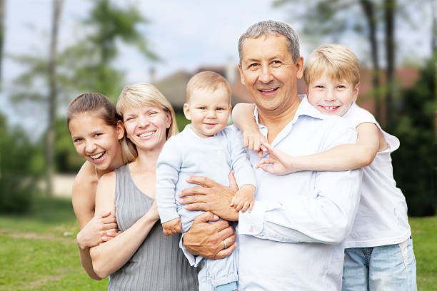 istock Perfect Happy Family at home 184393776