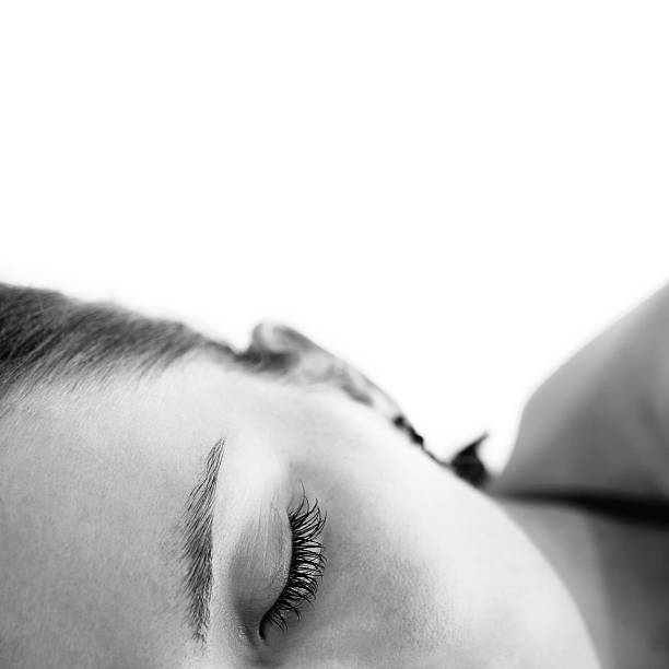 istock Eye Of Sleeping Woman 184393980