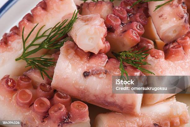 Polvo Cozinhados - Fotografias de stock e mais imagens de Alecrim - Alecrim, Alimentação Não-saudável, Azeite