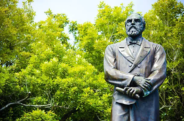 "The James Garfield statue at Golden Gate Park in San Francisco, CA. Other images of Golden Gate Park:"