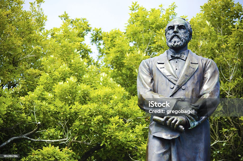 James Garfield Estátua no Golden Gate Park em São Francisco - Foto de stock de James A. Garfield royalty-free