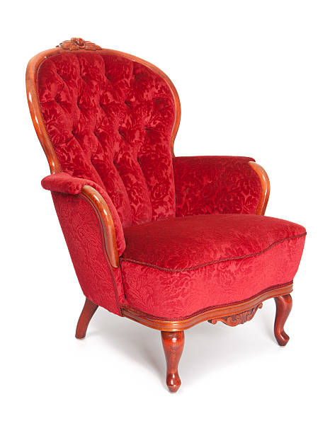 Royal chair stock photo