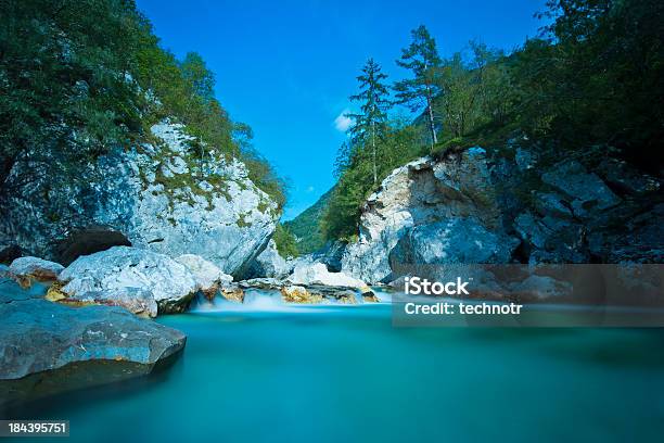 Foto de Blue Mountain Rio e mais fotos de stock de Alpes Julian - Alpes Julian, Alpes europeus, Azul