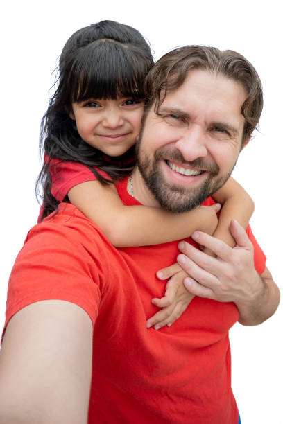istock Father and his daughter taking a selfie. 1843965120