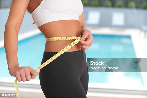 Wieght Verlustkonzept Stockfoto und mehr Bilder von Abnehmen - Abnehmen, Bauch, Erwachsene Person