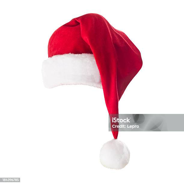 Foto de Chapéu De Papai Noel e mais fotos de stock de Chapéu de Papai Noel - Chapéu de Papai Noel, Natal, Chapéu