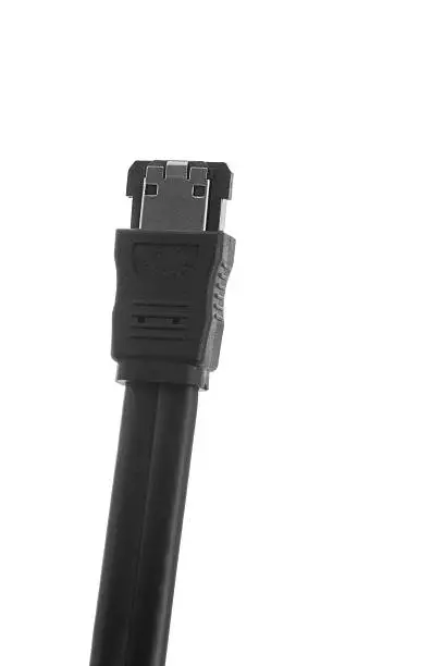 Photo of Isolated eSATA cable