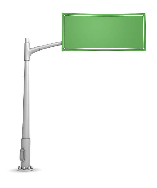 istock Road sign cartoon style 184397234
