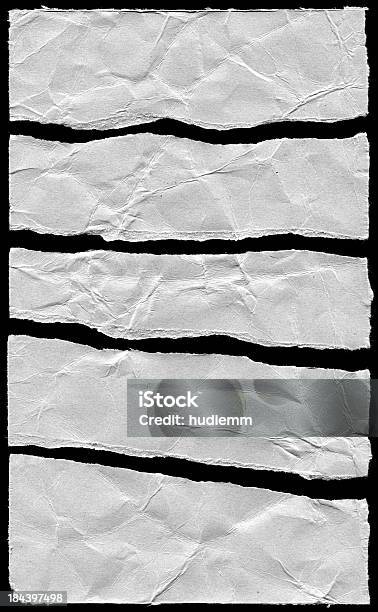 Lacerato Cartone Xxxl - Fotografie stock e altre immagini di Bianco - Bianco, Carta, Lacerato