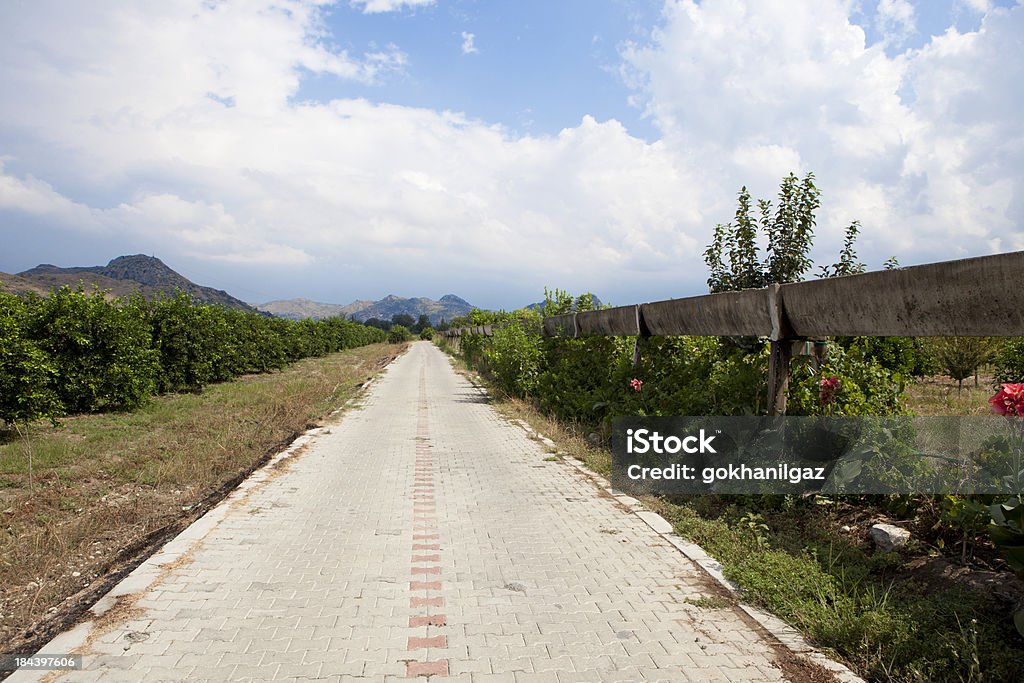 Галька-road - Стоковые фото Асфальт роялти-фри