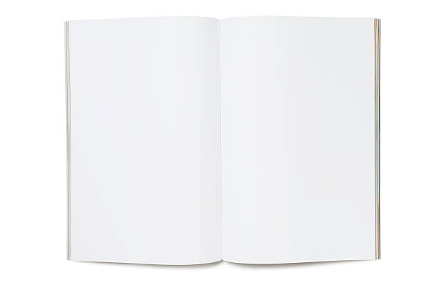 istock Blank page of magazine 184397727
