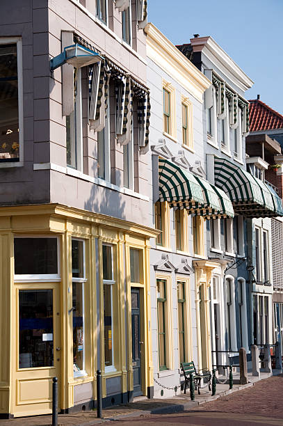 istock Traditional dutch houses in Gorinchem 184397959