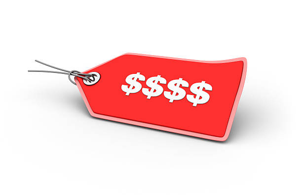 DOLLAR SIGN Shopping Tag.