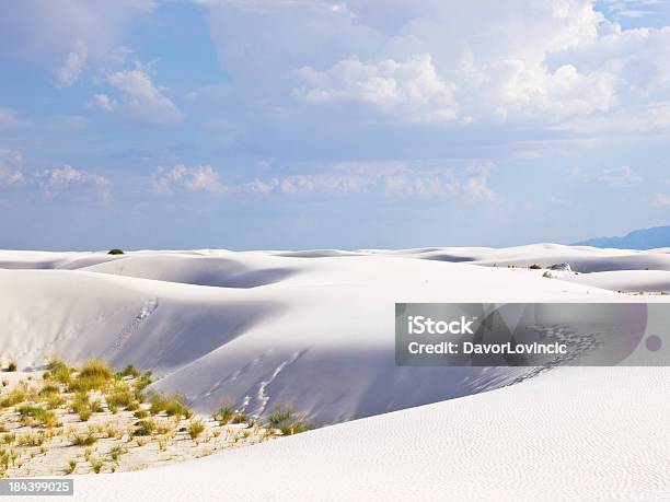 White Sands - Fotografias de stock e mais imagens de Monumento Nacional White Sands - Monumento Nacional White Sands, Novo México, Ao Ar Livre
