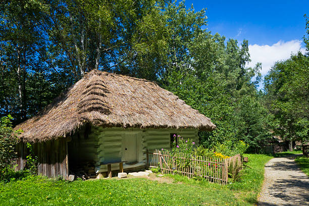 istock Idyllic Cabin  in the Village 184399044