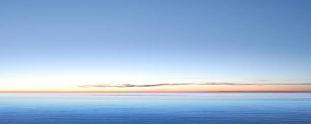 XXL serene twilight lake