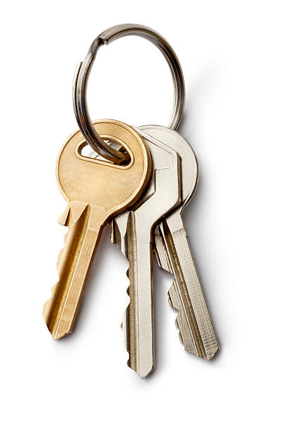 Objects: Keys stock photo