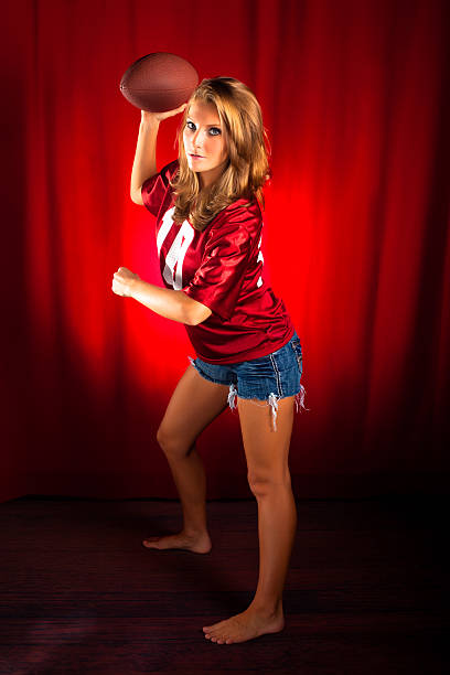 istock Football Girl 184400258