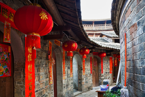 The Fujian Tulou (or Earth Houses) are traditional housing in Hakka Villages in Fujian Province of China.