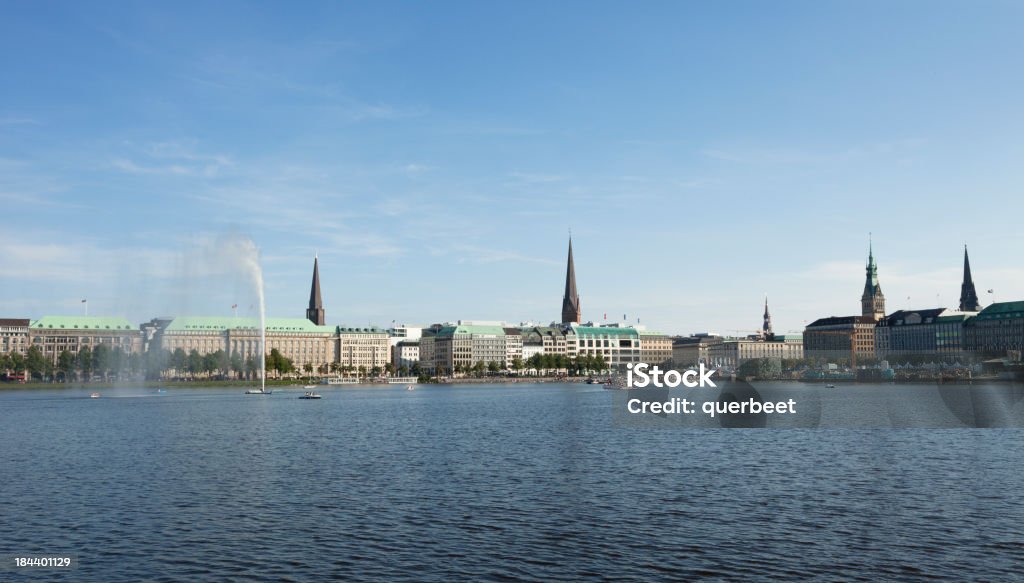 Alstersee, Hamburg - Lizenzfrei Alstersee Stock-Foto