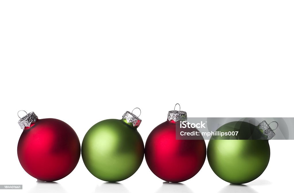Ornamentos de Natal - Royalty-free Bola de Árvore de Natal Foto de stock