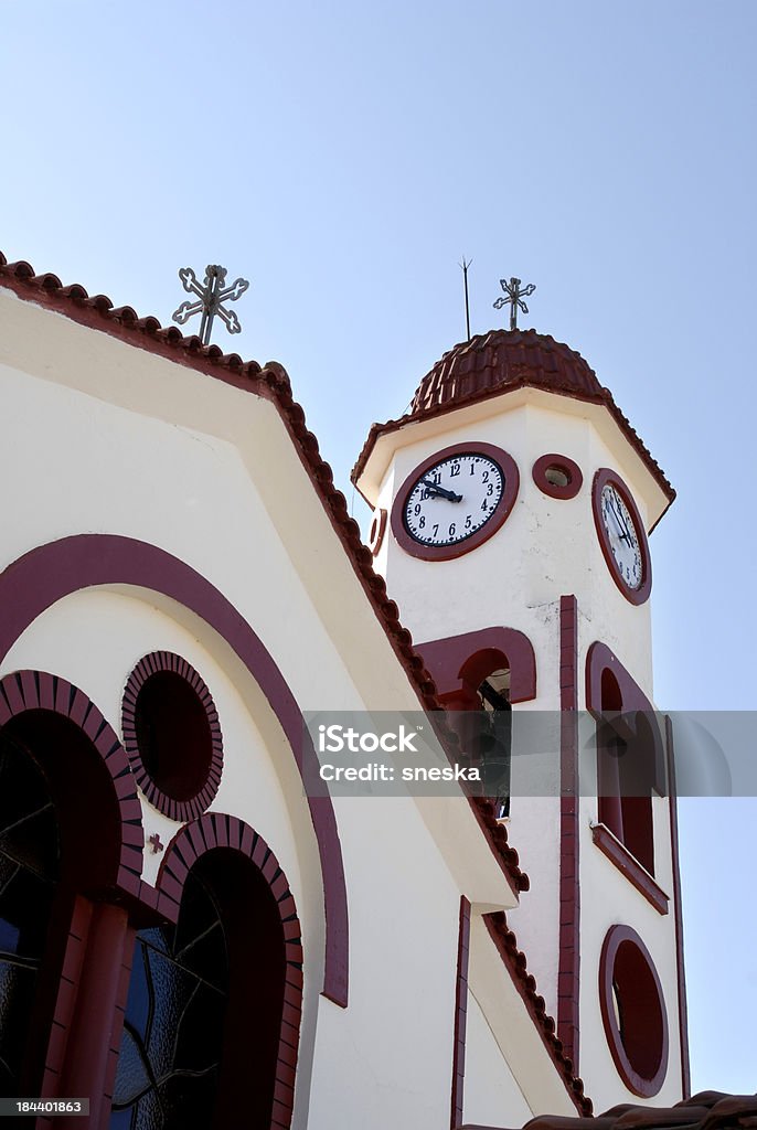 Kirche in Nea Plagia - Lizenzfrei Architektonisches Detail Stock-Foto