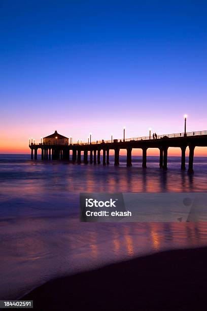 Manhattan Beach Pier Stock Photo - Download Image Now - Manhattan Beach - California, Beach, Beauty In Nature