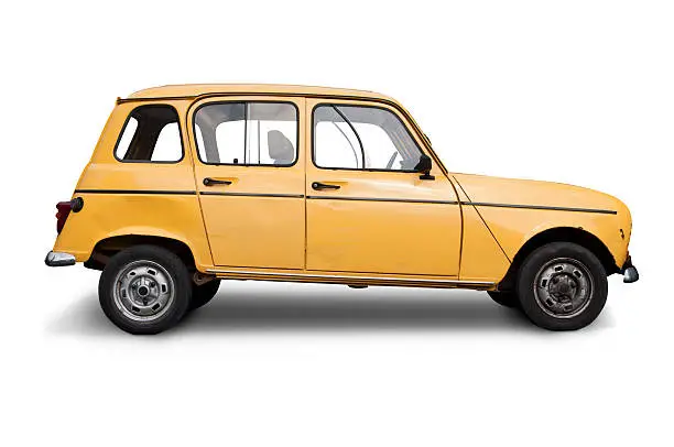 The Renault 4, also known as the 4L, is a hatchback economy car produced by the French automaker Renault between 1961 and 1992. It was the first front-wheel drive family car produced by Renault.