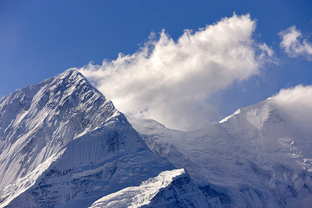 everesteworld_continents.kgm. annapurna. dhaulagiri. montanha lhotse. nepal motivos - mt pumori imagens e fotografias de stock