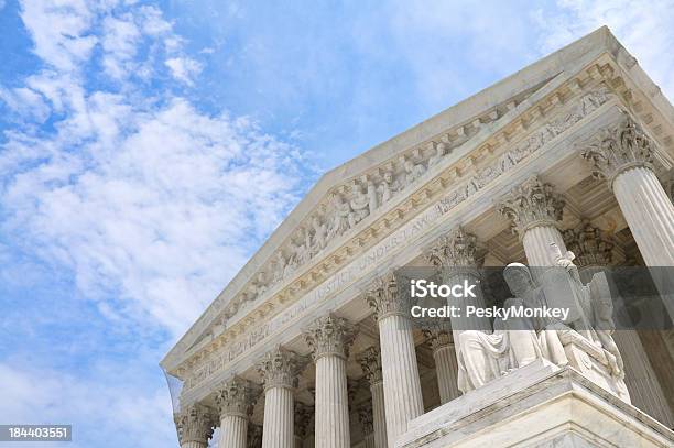 Guardian Of Law Statue Vereinigten Staaten Supreme Court Gebäude Stockfoto und mehr Bilder von Oberstes Bundesgericht der USA